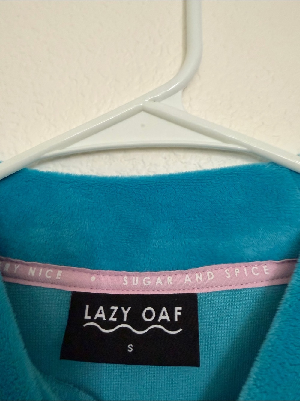 Lazy Oaf Velvet Crop Tee - Picture 2 of 3